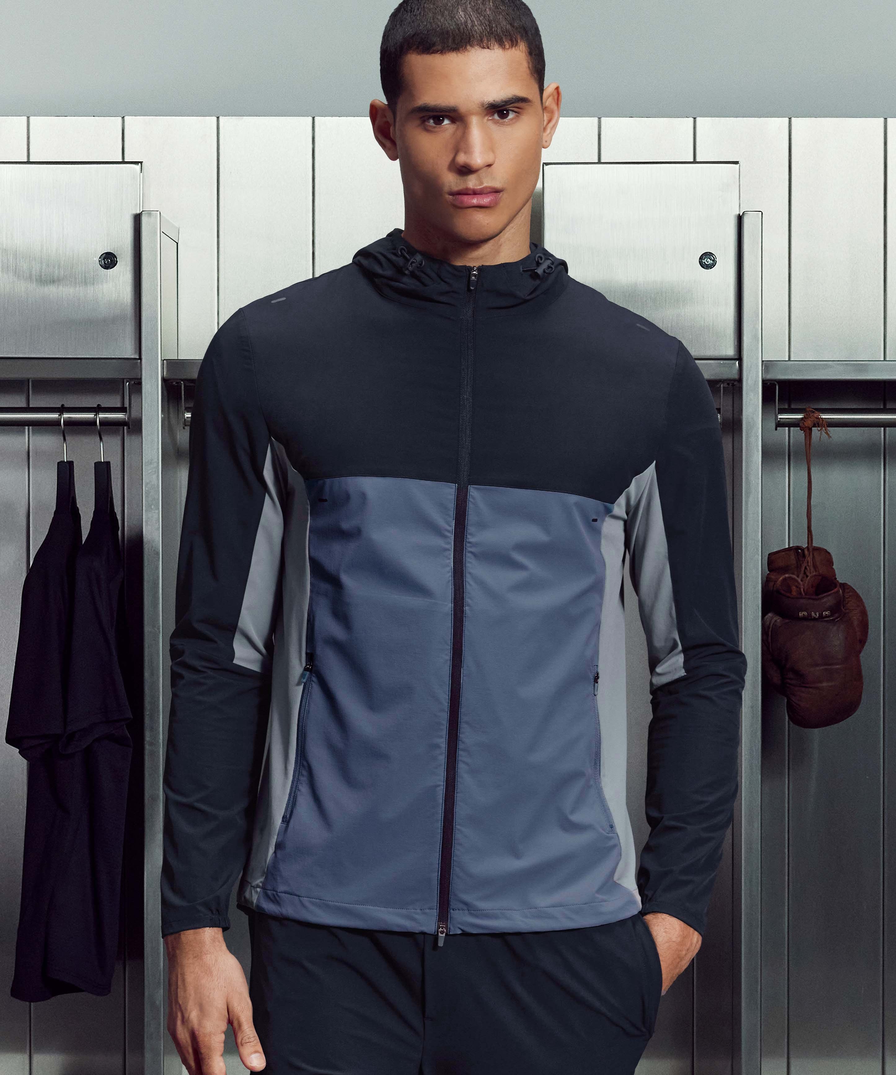 Coupe-Vent Colour Block Actif