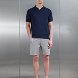 Cotton En Maille Revere Collar Polo