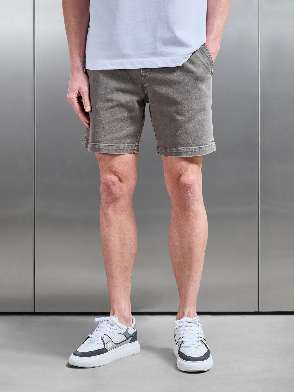 Short Coton Twill Stretch