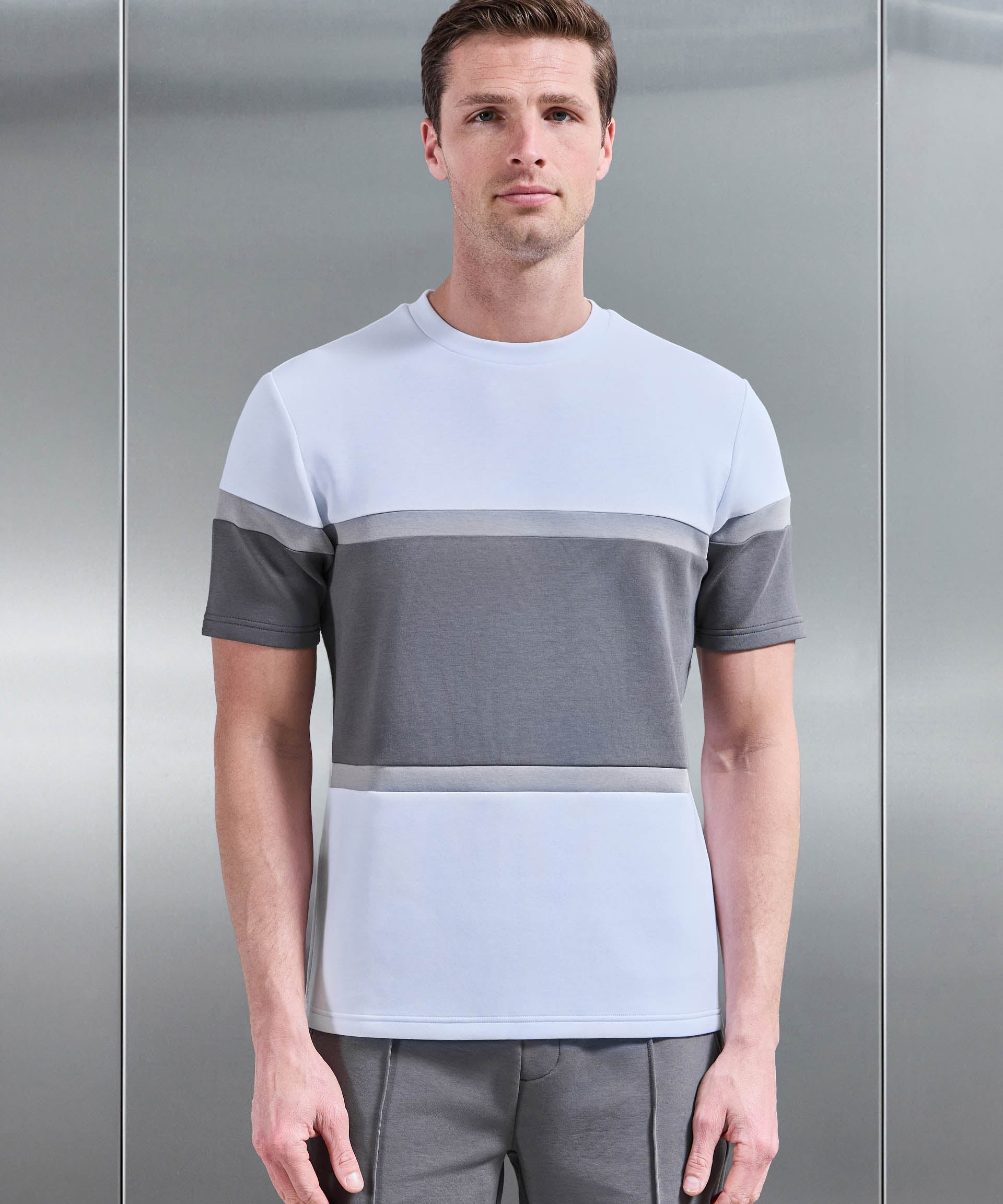 T-Shirt Colour Block Luxe