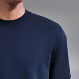 T-Shirt Côtelé Relaxed Luxe