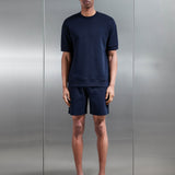 T-Shirt Côtelé Relaxed Luxe