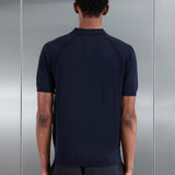 Golf En Maille Boutonné Polo