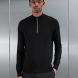 Pull Demi-Zip Golf Maille