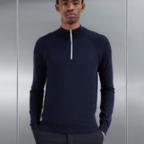 Pull Demi-Zip Golf Maille