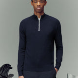 Pull Demi-Zip Golf Maille