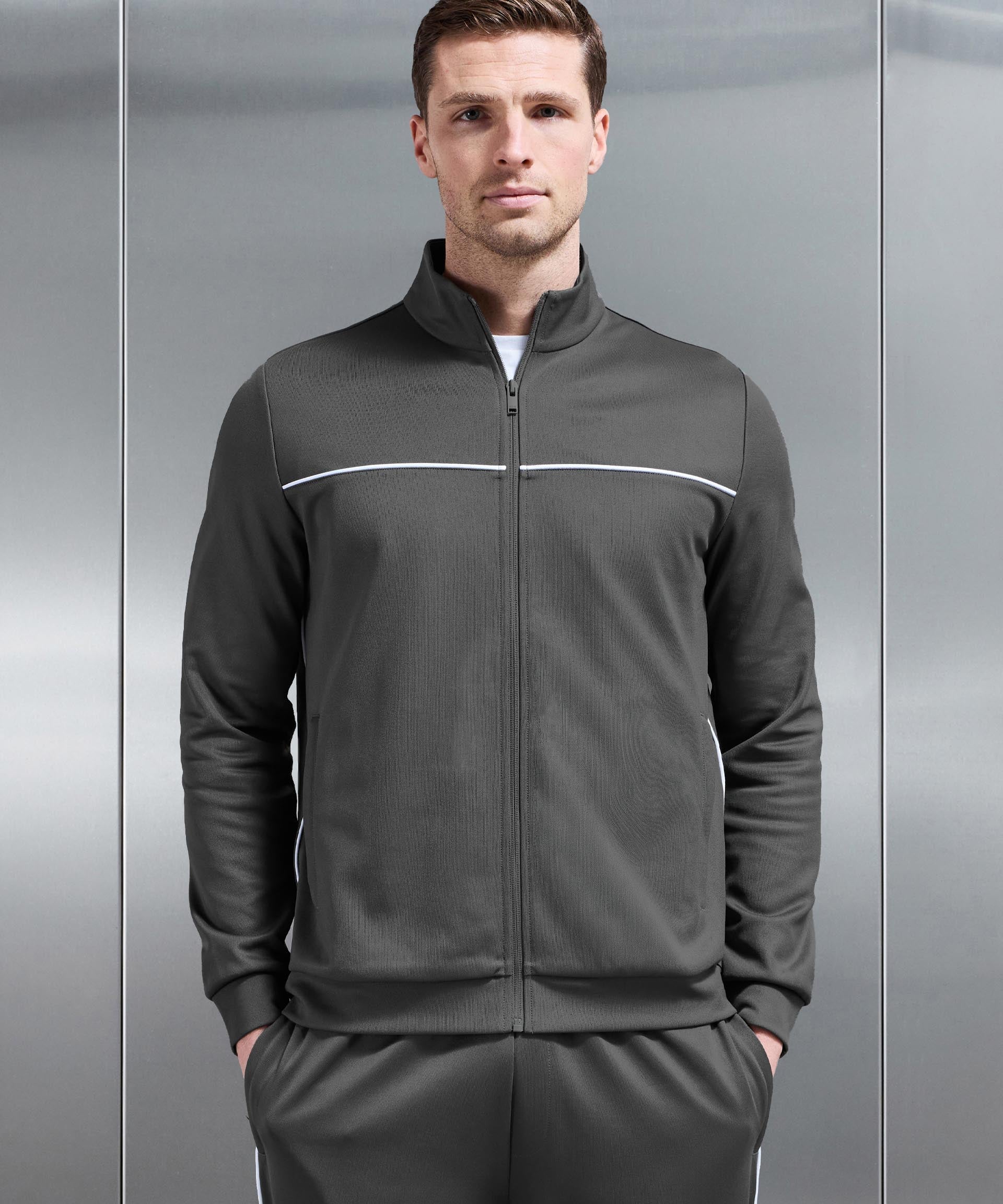 Veste Track Passepoil