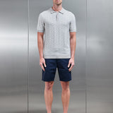 Wave En Maille Boutonné Polo